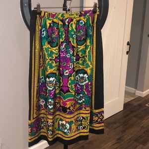 Vintage Leslie Fay Versace Inspired skirt